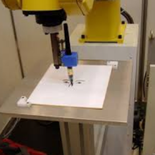 愛知万博2005年に産学官開発COOPERロボット展示
